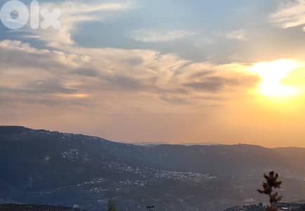 1050 SQM Land in Mtein, Metn Overlooking the Mountains