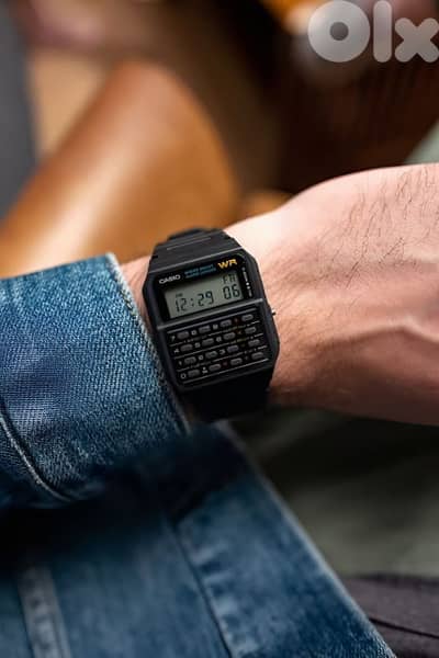 Calculator watch original from casio ساعة