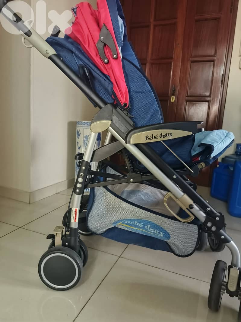 Bébé Doux Reversible Handle Stroller – New, Never Used 3