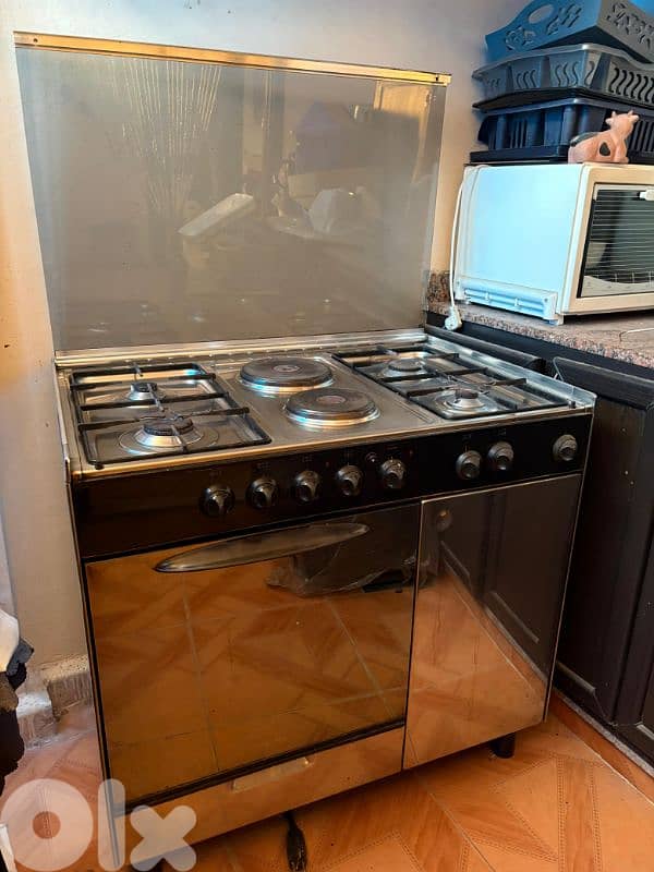 غاز وفرن كهربا 0