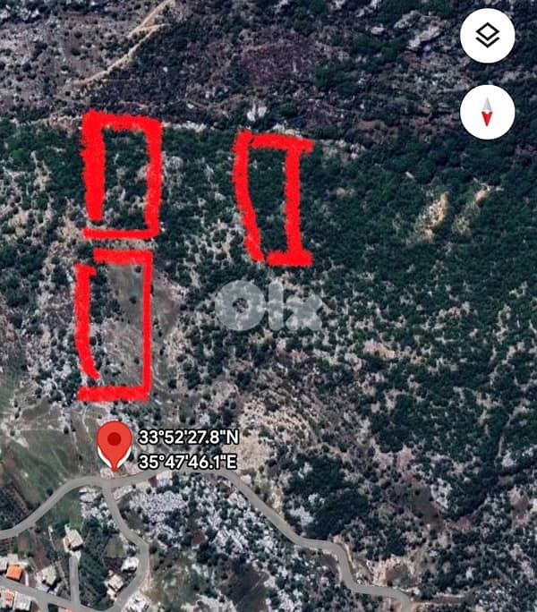 Exceptional Deal 12130m² Land for Sale in Tarchich  ارض للبيع في ترشيش 1