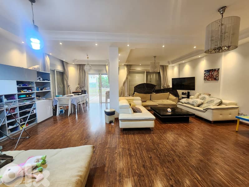 190 SQM Apartment in Broumana, Metn with Mountain View + TERRACE 0