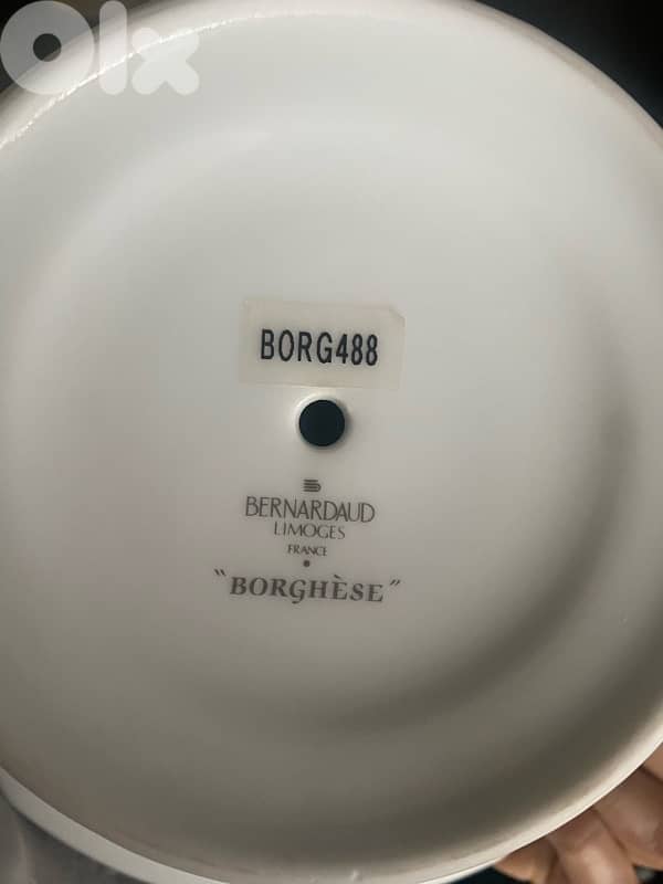 set porcelaine limoges Bernardaud 3