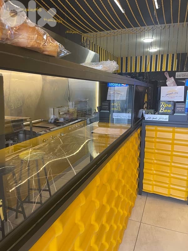 سناك كامل معدات جديده بعدها للبيع سعر مغري 1