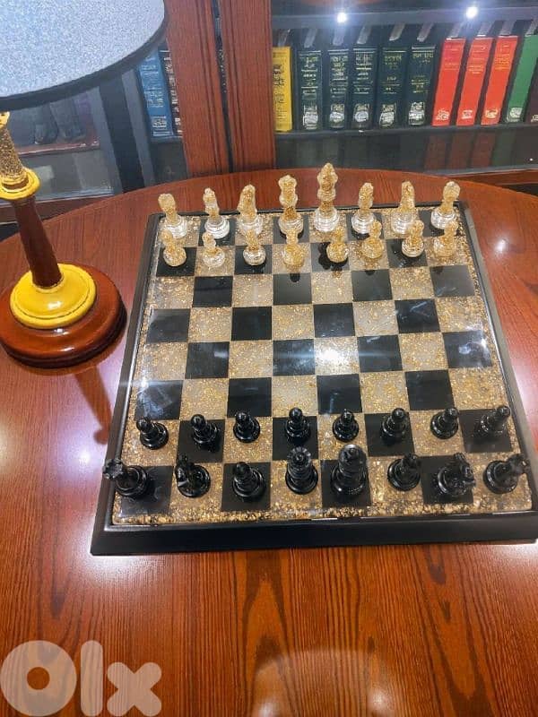 Chess board resin 0