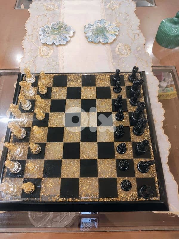 Chess board resin 2