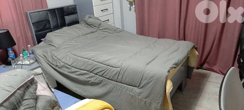 كفرلي او لحاف مجوز عدد 2 . قياس 200×205 سعر الواحد 17$ ولتنين سوا 30$ 2