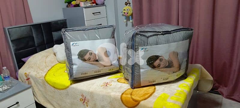 كفرلي او لحاف مجوز عدد 2 . قياس 200×205 سعر الواحد 17$ ولتنين سوا 30$ 5