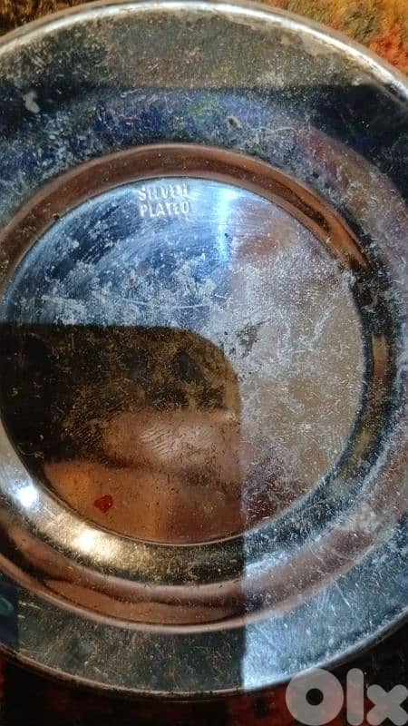 ١١ صحن إيطالي silver plated 2