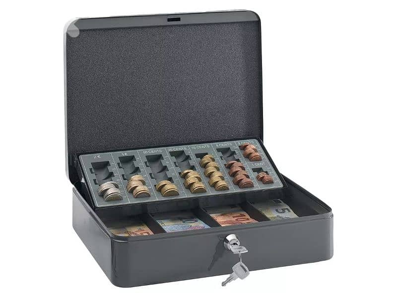 cash box removable coin tray 0