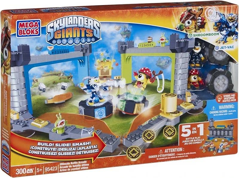 mega bloks skylanders giants , 300pc set 0