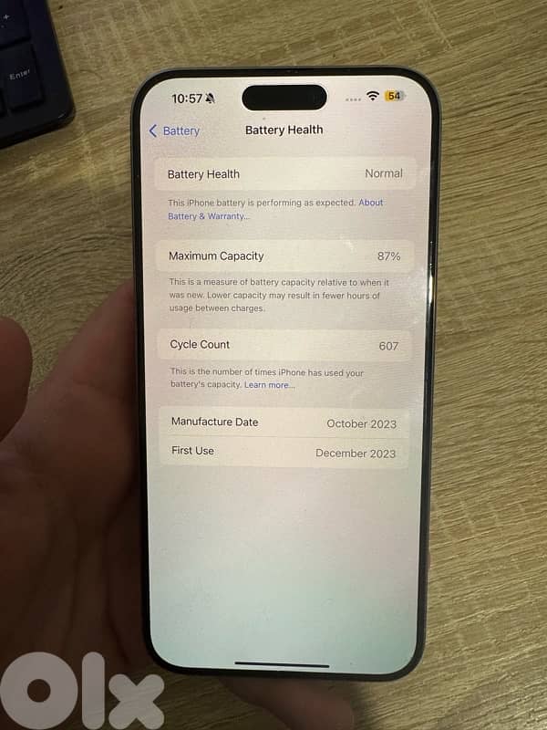 iPhone 15 Pro Max Natural Titanium 256GB 2