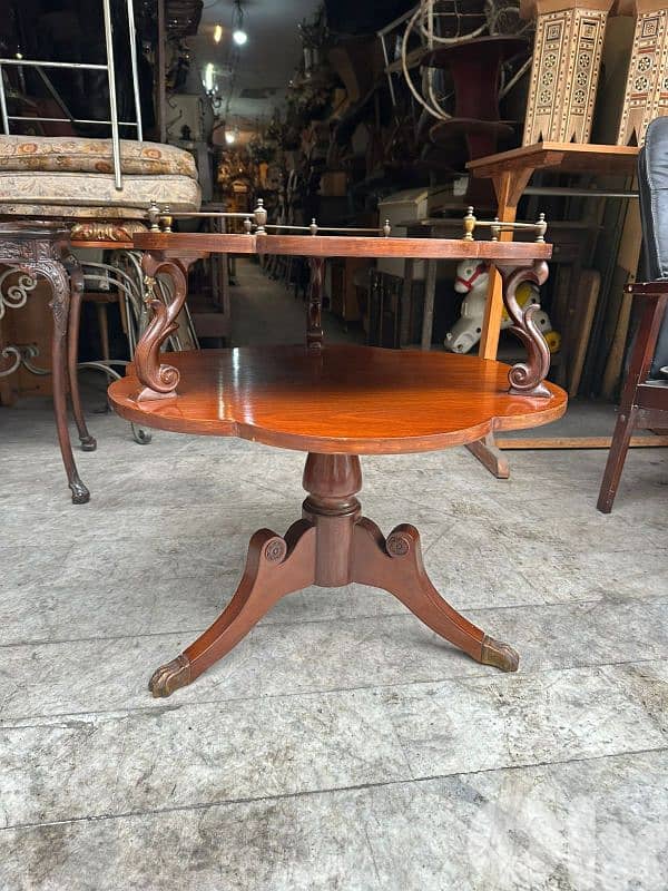 english victorian round table salonطاولة صالون انجليزية انتيك 2