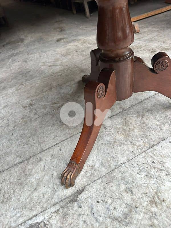 english victorian round table salonطاولة صالون انجليزية انتيك 6