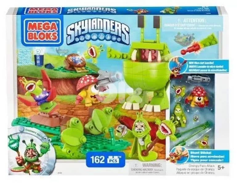mega bloks skylanders chompy pack attack 0