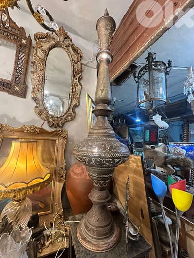 لمبادير فانوس حجم كبير شغل النعسان ١٦٠سم نحاس شغل يدوي