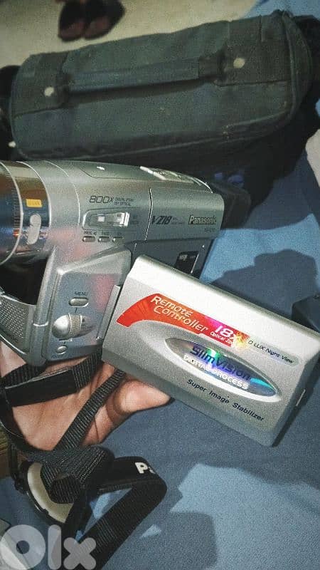 Antique new Panasonic NV-VZ18 VHS-C camcorder 5