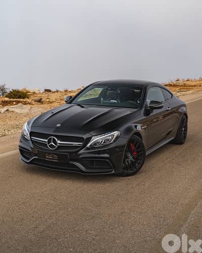 Mercedes C63S AMG Coupe 2018 , TGF Source & Services. Fully Loaded