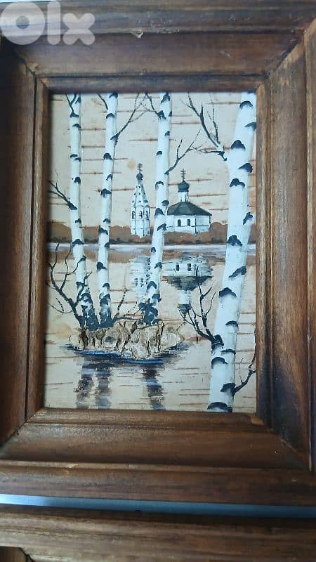 BIRCH BARK, painting 2