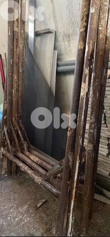Used Metal Scaffolding Frames 4 Pieces