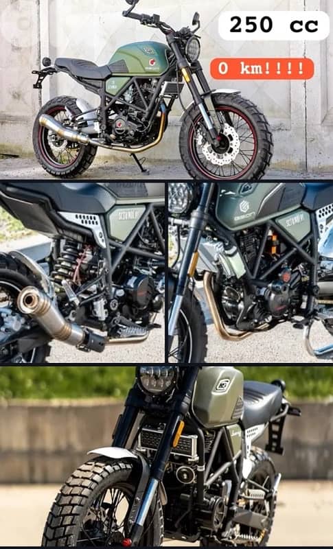 Black Friday “ Fuego Scrambler still new 0 km !!!!! 1