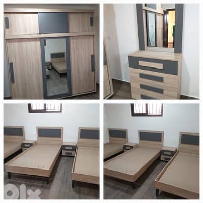 غرفة نوم 3 تخوت جديدة من المعمل بافضل الاسعار