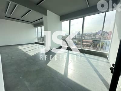 L19716 -210 SQM Ready to Move-In Office For Rent in Achrafieh, Medawar