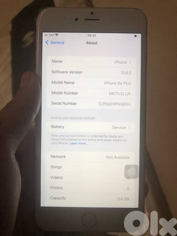 iphone 6s plus 64gb بيع او تبديل اقراء الوصف 0