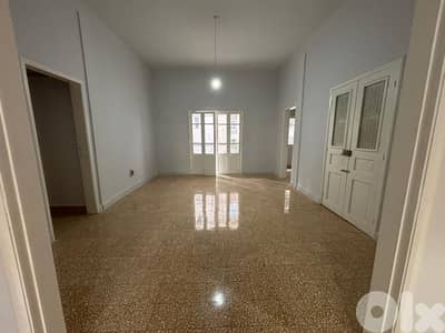 Charming unfurnished apartment for rent in Achrafieh.