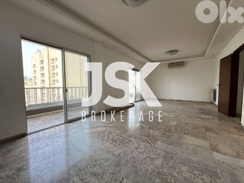 L19726 - 3-Bedroom Apartment For Rent in Achrafieh, Sioufi 0