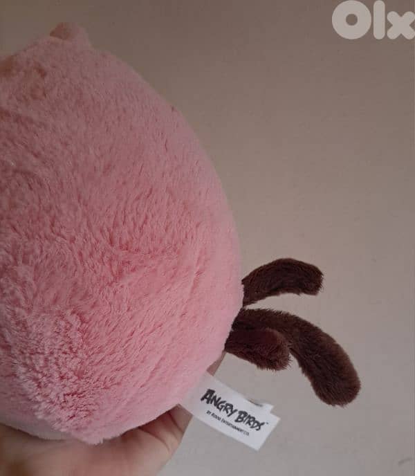 Original Angry Birds Rovio Pink Plush Toy 1
