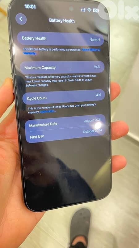 iphone 16 pro max 256gb like new 3