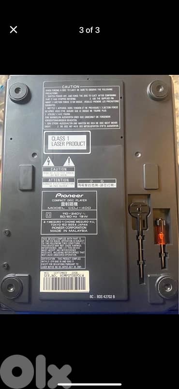 2 Cdjs 400 Pioneer - Mixer Numark M4 - Flight case 1