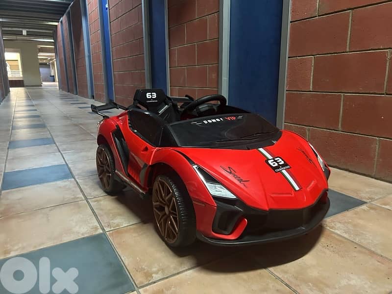 red car with remote control 1