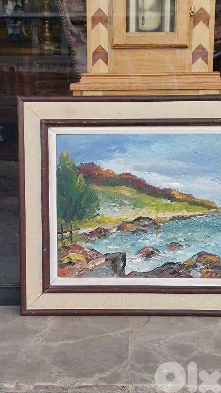 لوحات رسم زيتي اوروبيات 5