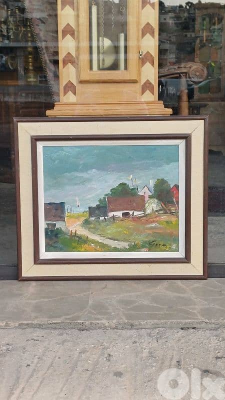 لوحات رسم زيتي اوروبيات 7