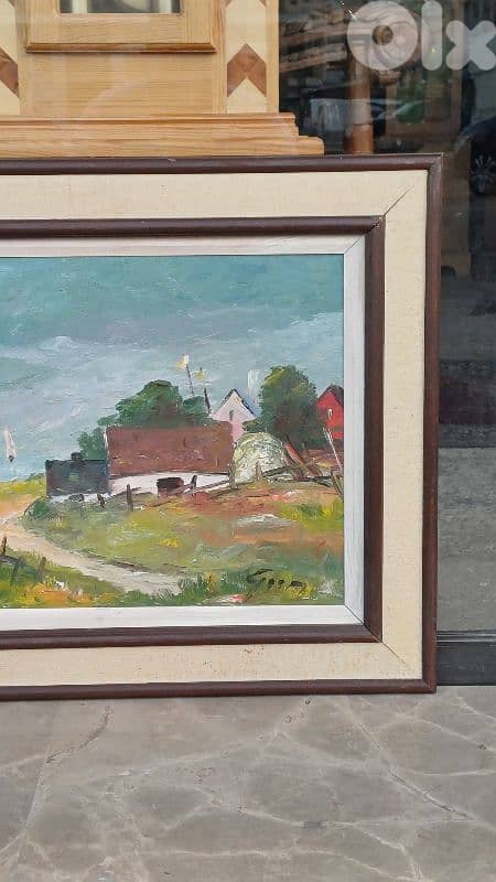 لوحات رسم زيتي اوروبيات 10