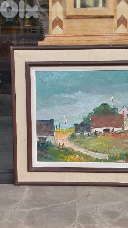 لوحات رسم زيتي اوروبيات 11