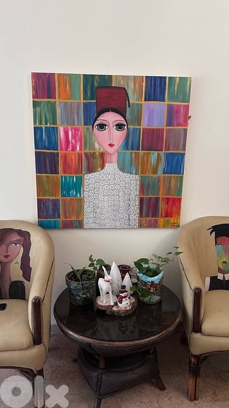 Handmade oil painting 0