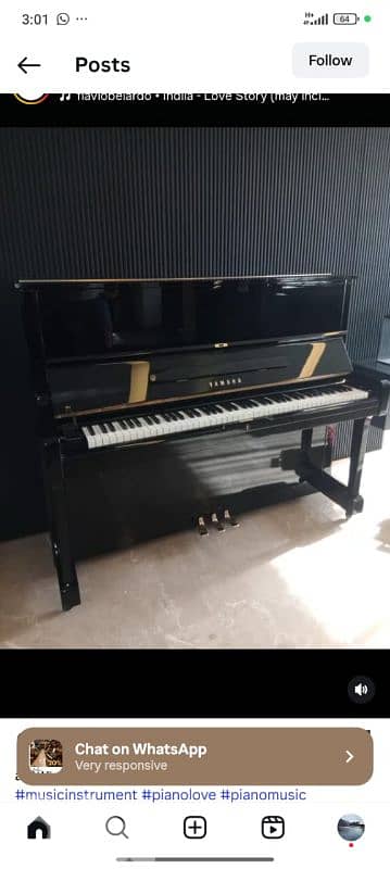 وصول تشكيلة رائعة من البيانو بأروع الاسعار pianos used