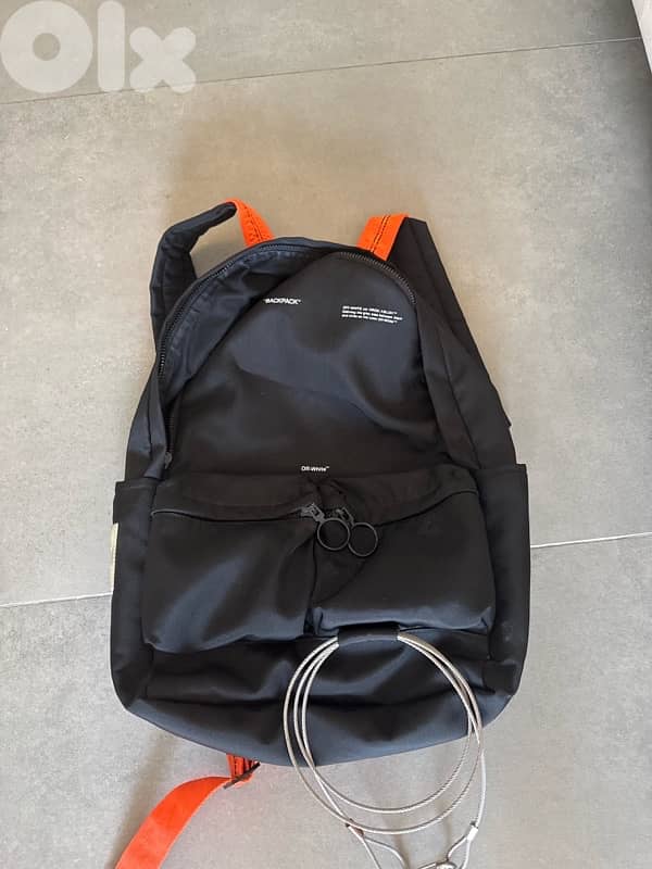 OFF-WHITE BACK PACK NEW FROM MILAN 0