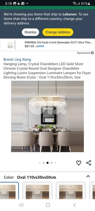 Crystal brass plated chandelier big size 120cm bought from amazon