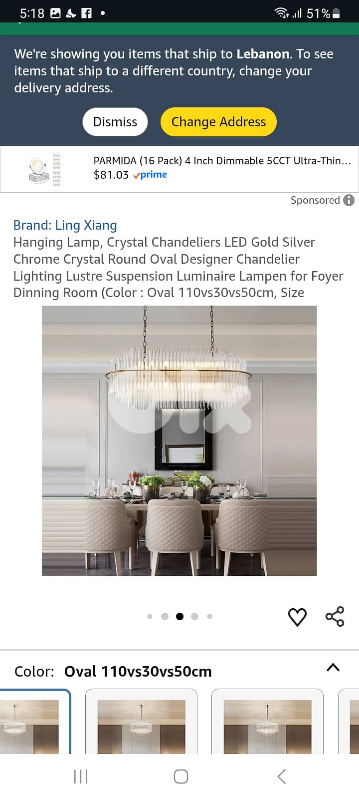 Crystal brass plated chandelier big size 120cm bought from amazon 0