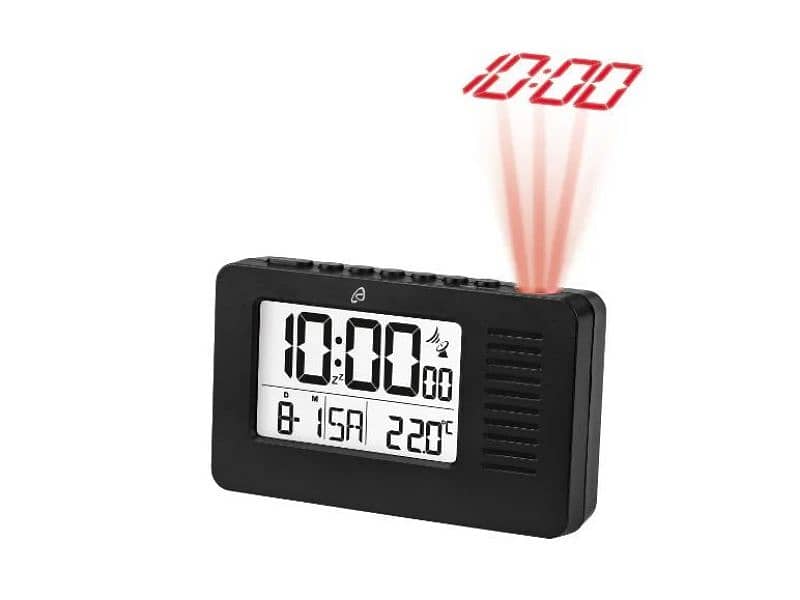 auriol. radio projection alarm clock 0