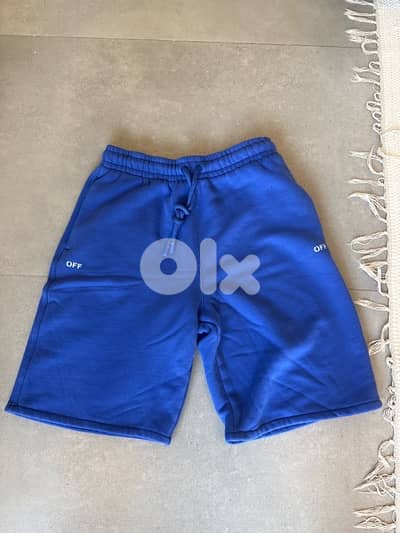 OFF-WHITE BLUE SHORTS