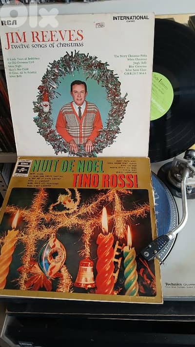 Jim reeves/ tino Rossi- vinyl