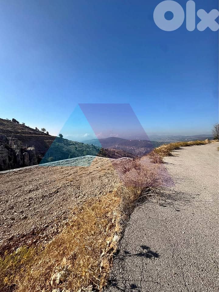 1300 m2 land+mountain view 4sale in Zaarour - أرض للبيع في الزعرور 1