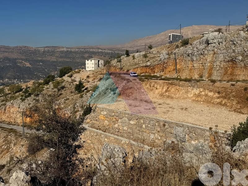 1300 m2 land+mountain view 4sale in Zaarour - أرض للبيع في الزعرور 2
