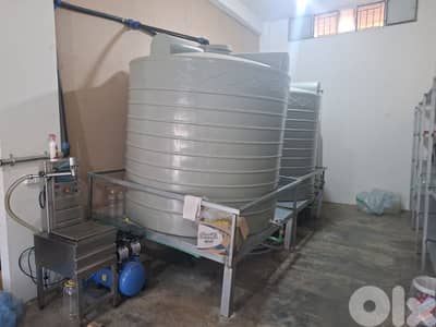 آلة لتعبئة زيت دوار الشمس