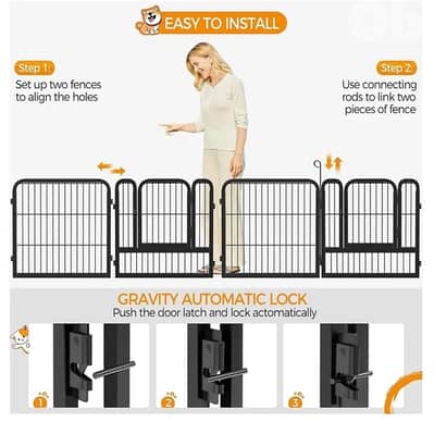 fence six pannels for dogs high quality